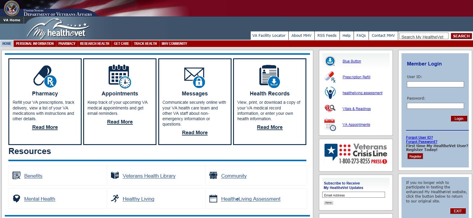 Registration VA Online Rx Refill for Veterans - My HealtheVet